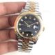 Copy Rolex Datejust II 41MM 2-Tone Gold Diamond Black Dial Watch(3)_th.jpg